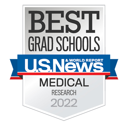 Badge for US News & World Report Best Grad Schools 2022 - Research