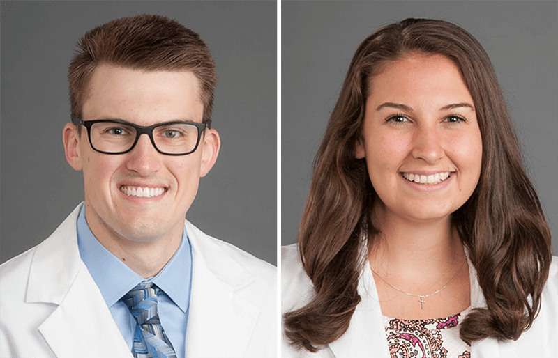 Matt Waldrop, MD and Kat Unger, DO