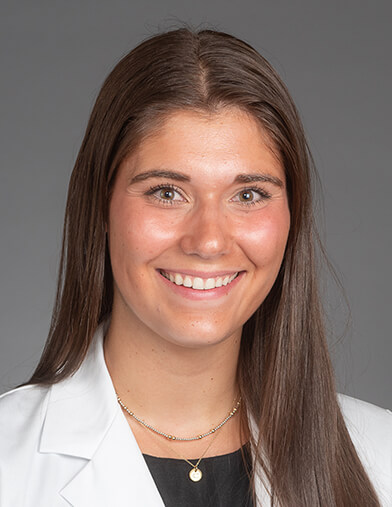 Celeste Hall, second-year medical student.