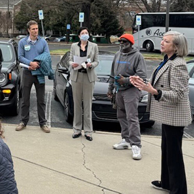 Charlotte Campus Students Take Community Orientation Bus Ride